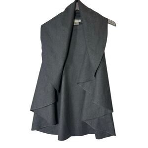 Hipster Row Acrylic Wool Blend Drape Vest